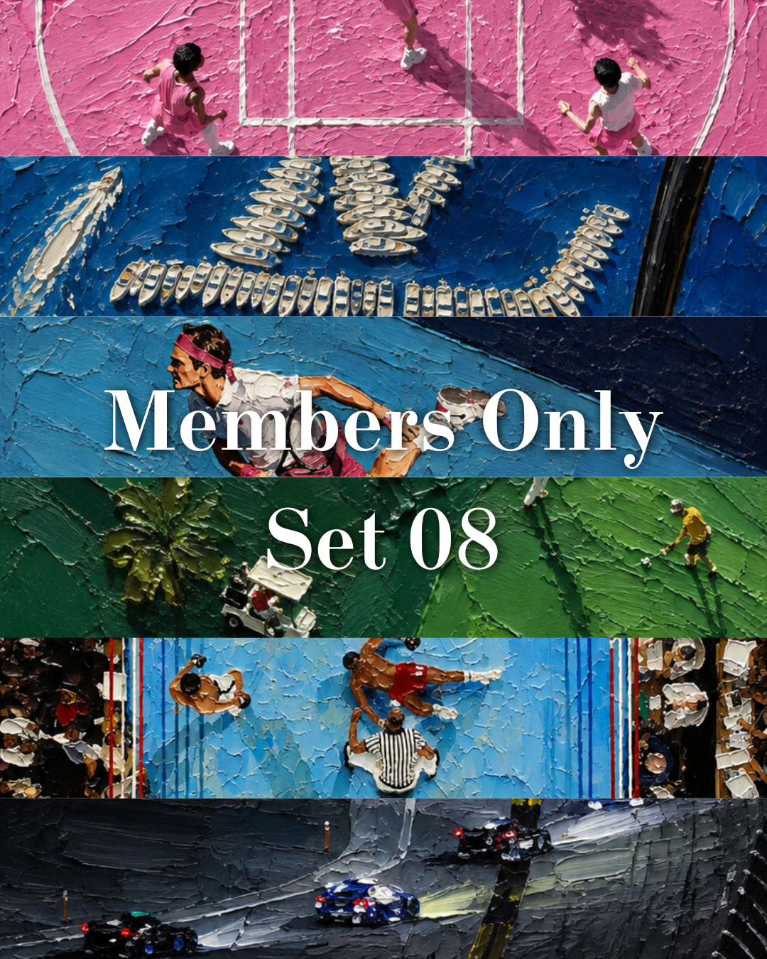 Members Only — Set 08 Impasto Club